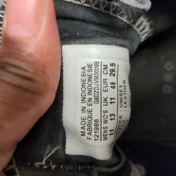 Gray, Black & White Mens Converse - Picture 5 of 5